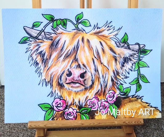 'Blooming Gorgeous!' A3 Print