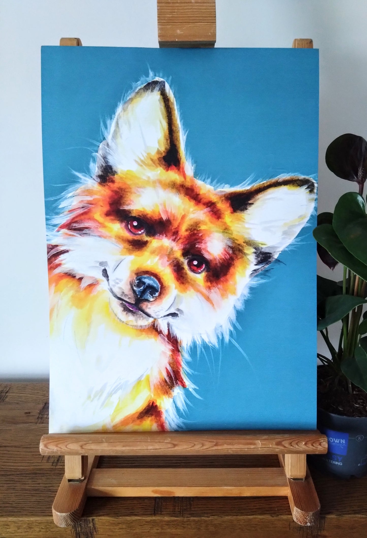 'Curious Vixen' A3 Print