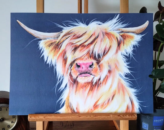 'Deja Moo!' A3 Print