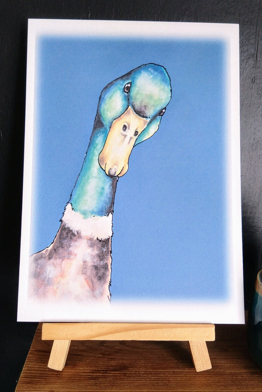 'Duck and Cover' A5 Print