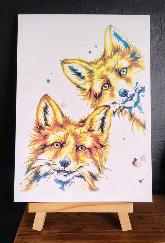 'Curious Cubs' A5 Print