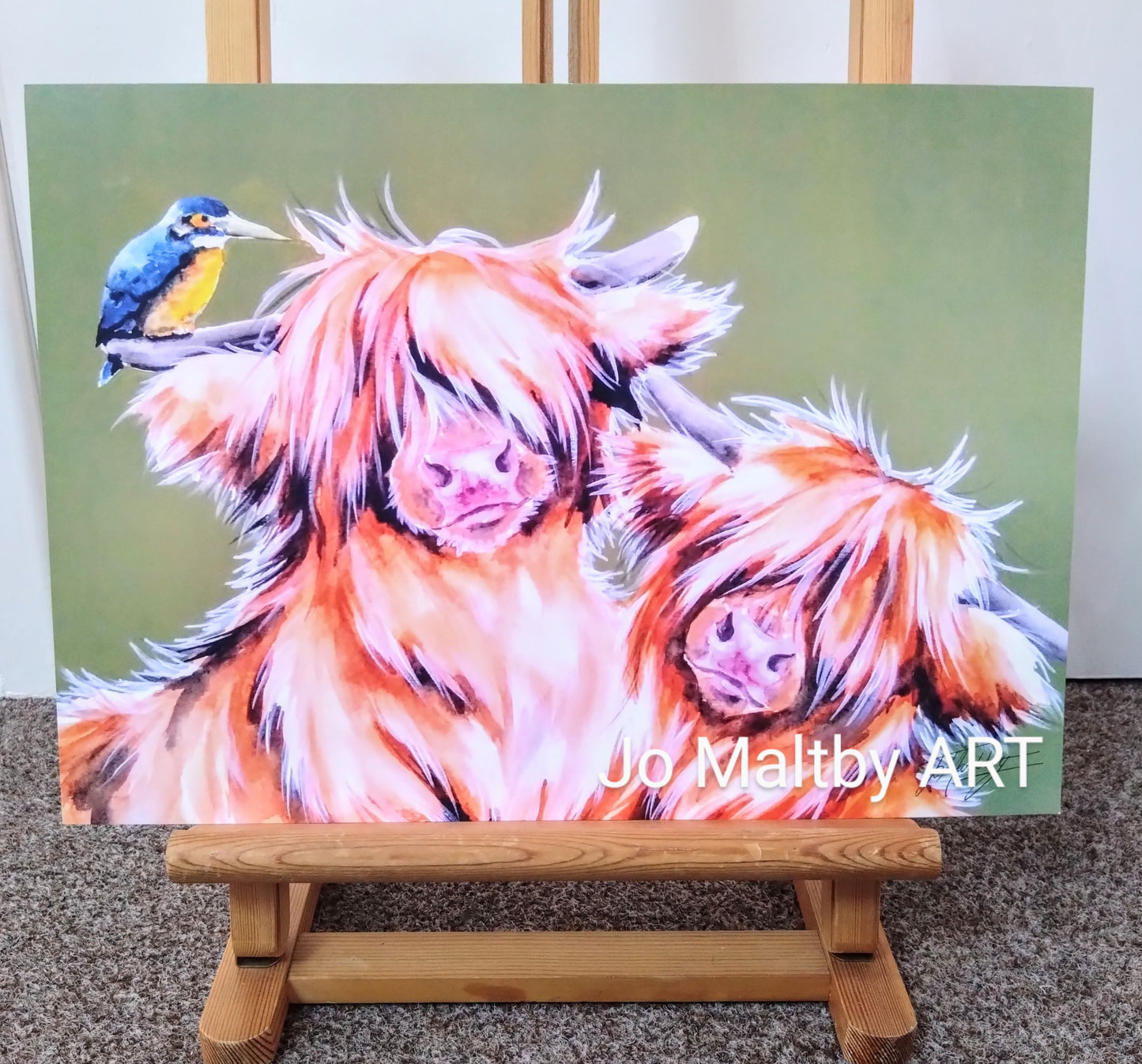 'Unexpected Friends Are The Best Ones' A3 Print