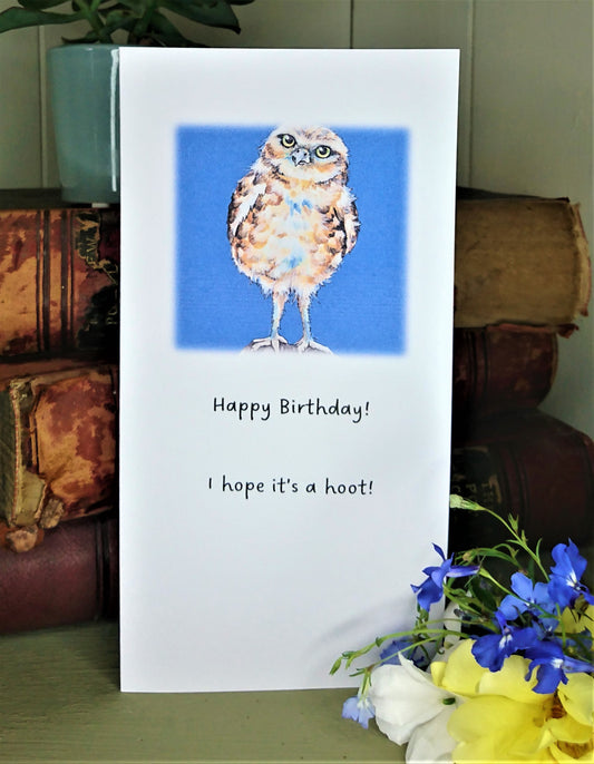 Happy Birthday! I hope its a hoot!